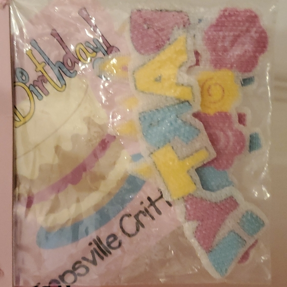 NWT Girl's XSmall 4/5 Pink Happy Birthday T-Shirt - Picture 2 of 4